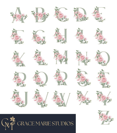Personalised Floral Wedding Card, Congratulations Mr & Mrs, Mrs Mrs, Mr Mr, Newlyweds, Floral Monogram Bride And Groom, Happy Wedding Day